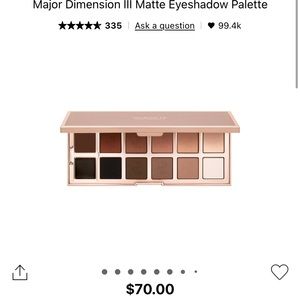 Patrick Ta MAJOR DIMENSION III MATTE EYESHADOW PALETTE NEW